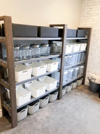 DIY Pantry Shelves