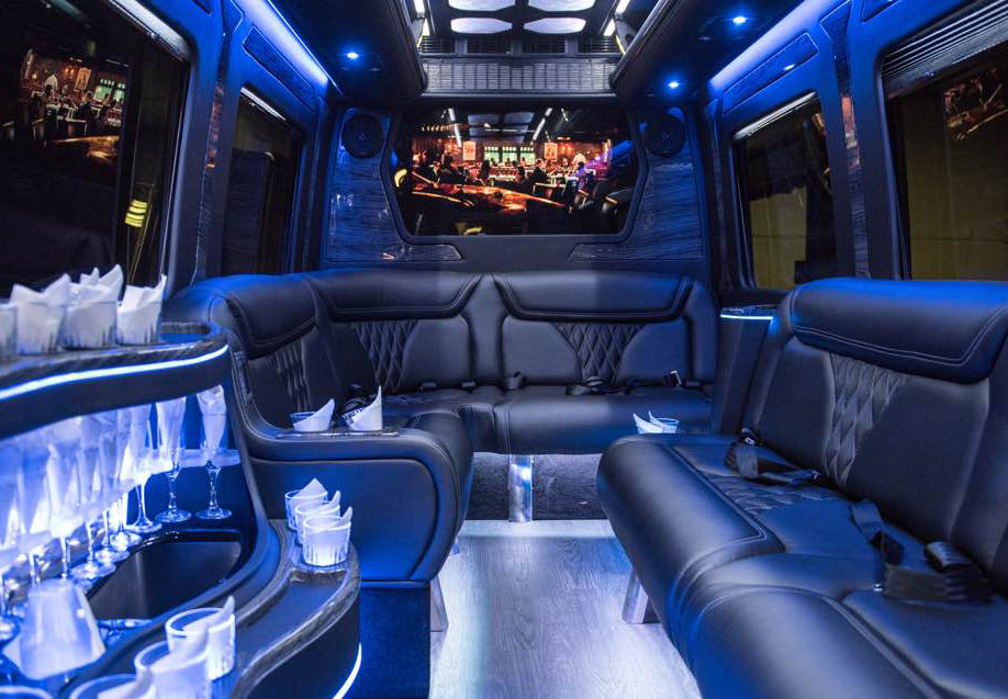 How a Sprinter Limo Bus Elevates Corporate Travel